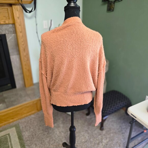 Free People Found My Friend Cardigan S  Brown - Picture 4 of 5